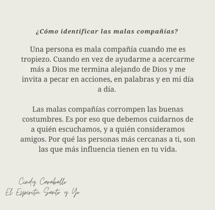 malas compañias